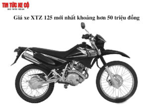 Yamaha XTZ 125 có thiết kế yên xe nhỏ gọn, êm ái