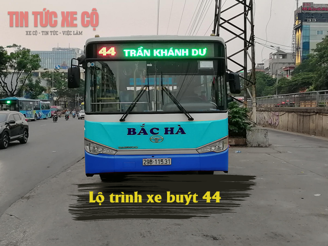 Lộ trình xe buýt 44 hà nội