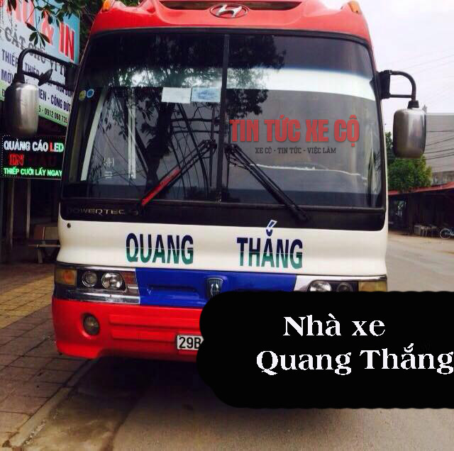 Nhà xe Quang Thắng tuyến Ninh Bình đi Hà Nội