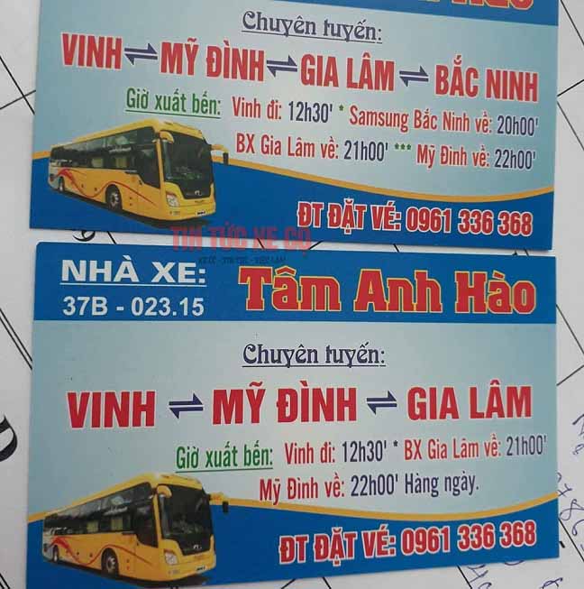 Cách đặt vé nhà xe Tâm Anh Hào